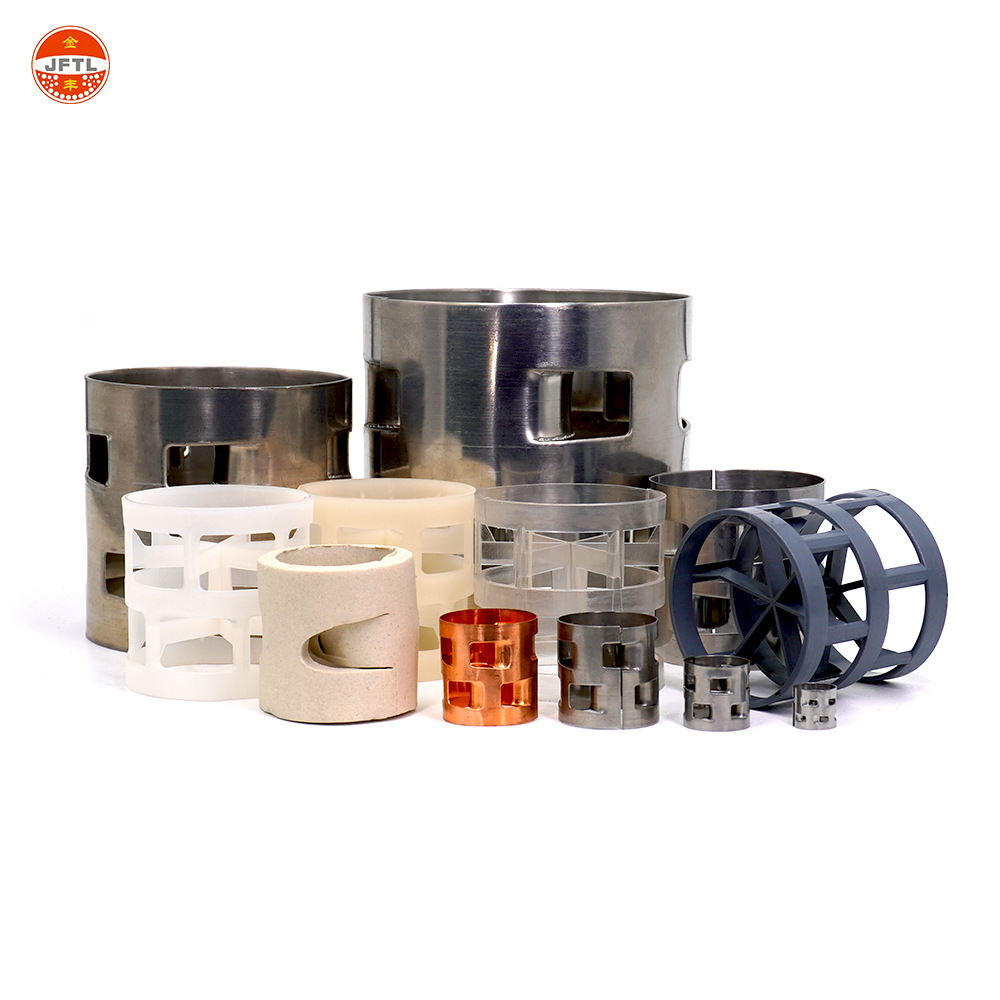 萍乡金丰大量供应塑料拉鲁环 化工填料 塑料散堆填料