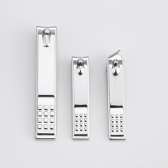 621-grid nail clipper, dot-point straight mouth nail clipper, electroplated nail scissors nail care tool wholesale