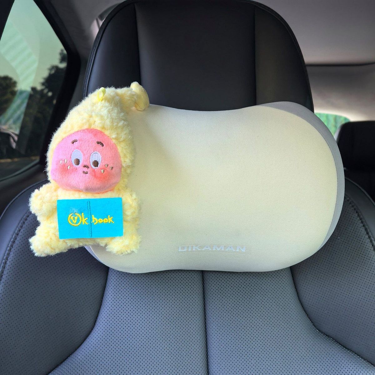 2026 New Model Car Headrest Memory Foam Car Seat Neck Pillow Cute Car Neck Support Pillow