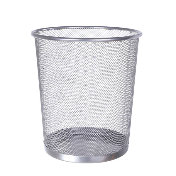 Metal capacious garbage can