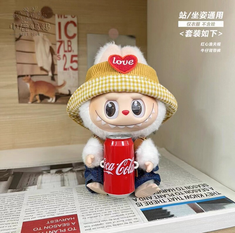 バブルマートコーララブベビー服座りラブブ服サプライズスペシャルシェイクフィッシャーマンハットオーバーオール夏のトレンド|undefined