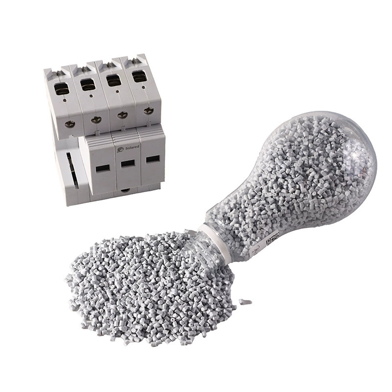 Заготовки для литья под давлением серии PBT от производителя доступны в индивидуальных цветах и поставляются напрямую с 20% армированными стекловолокном огнестойкими пластиковыми частицами PBT.