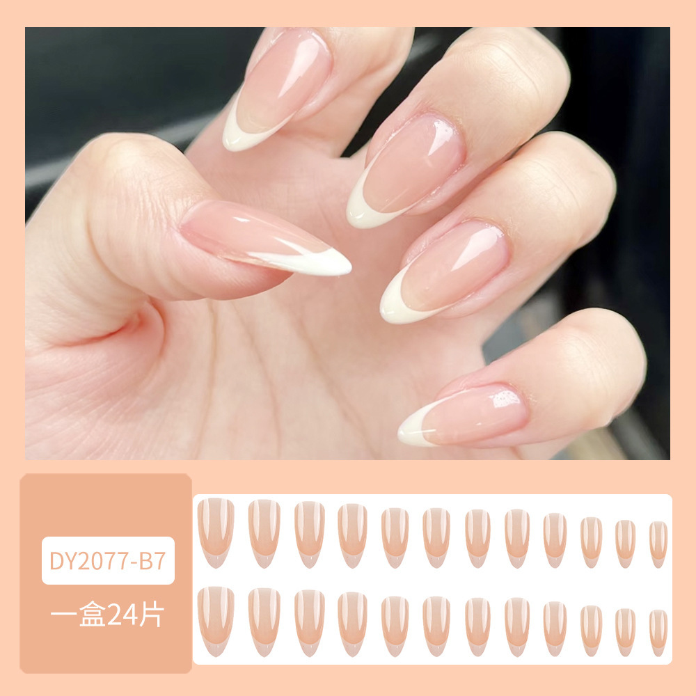 Ventas calientes de fábrica de uñas de venta directa parches de uñas cortas y medias impresión de uñas falsas para dibujar muestras de diseño