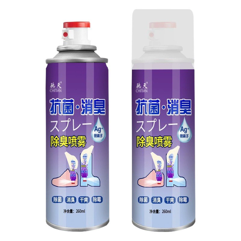 Спрей-дезодорант Chitian для обуви и носков, освежитель для обувных шкафов, специально для устранения запаха ног, дезодорант для обуви, освежитель воздуха и ароматизатор