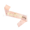 Rose Golden Birthday Shop Broken Ordering Set 1316 18 2130 40 Party Decoration Birthday Etiquette Belt