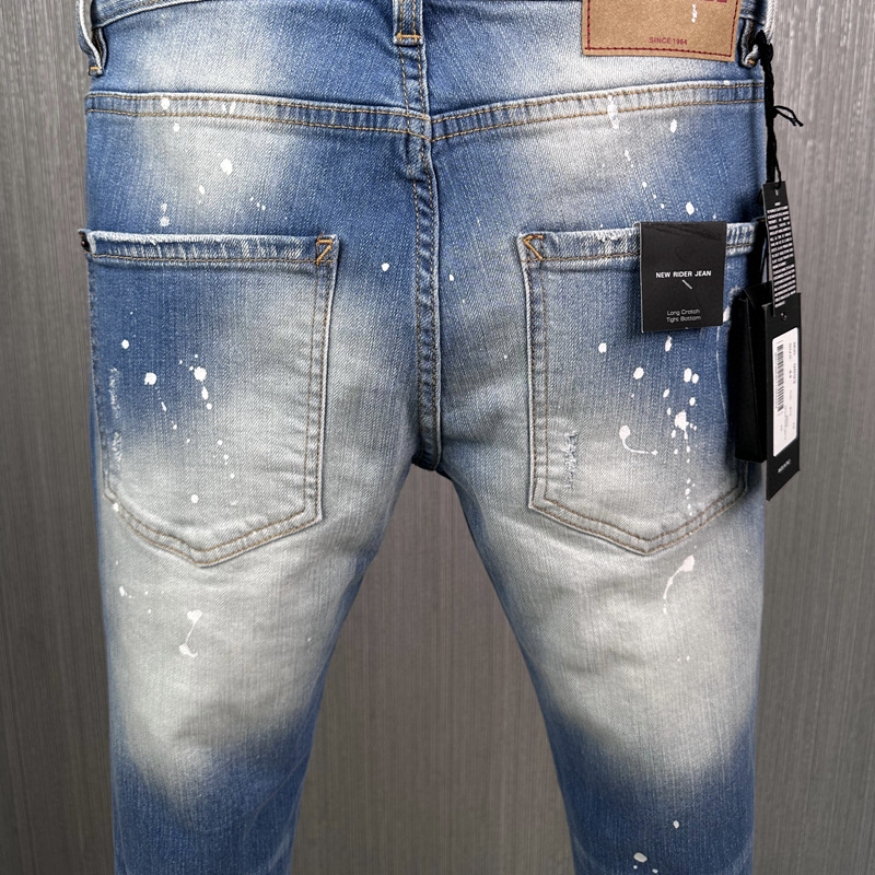 Men's Denim Pants Image 3