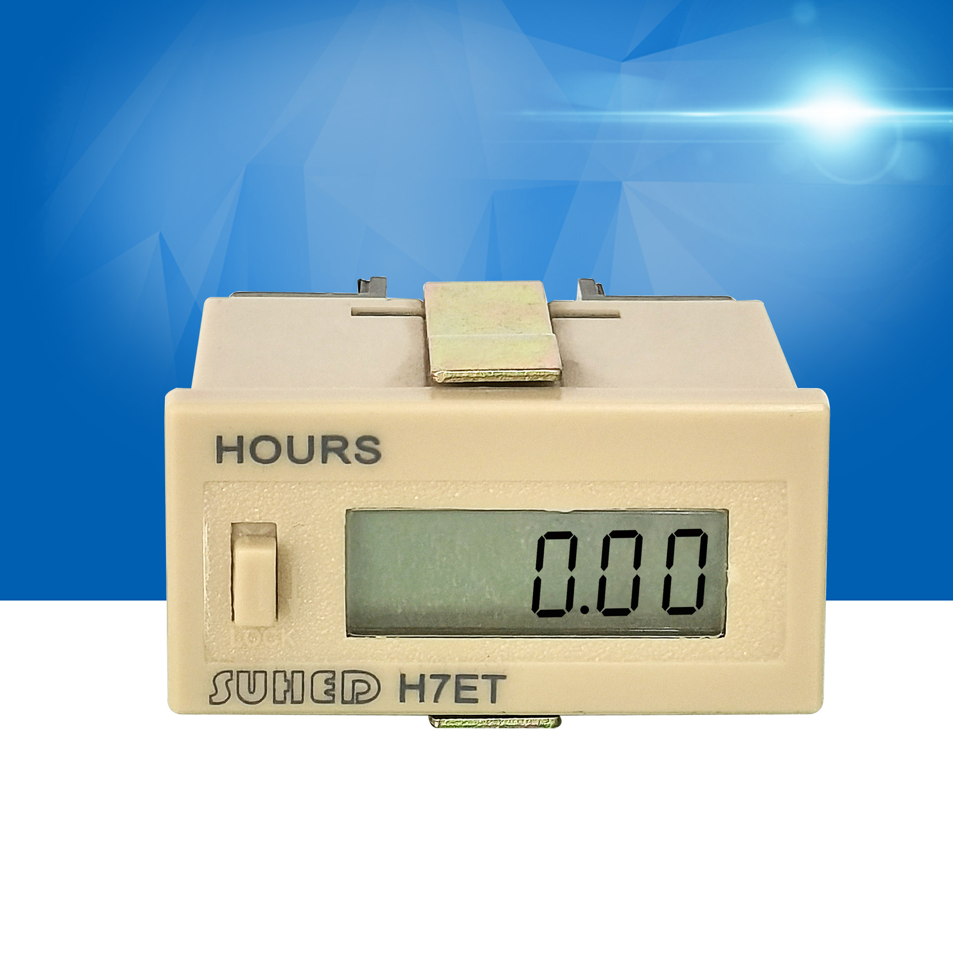 设备工作计时器计数器H7EC工业机器运行时间记录电子累时器H7ET