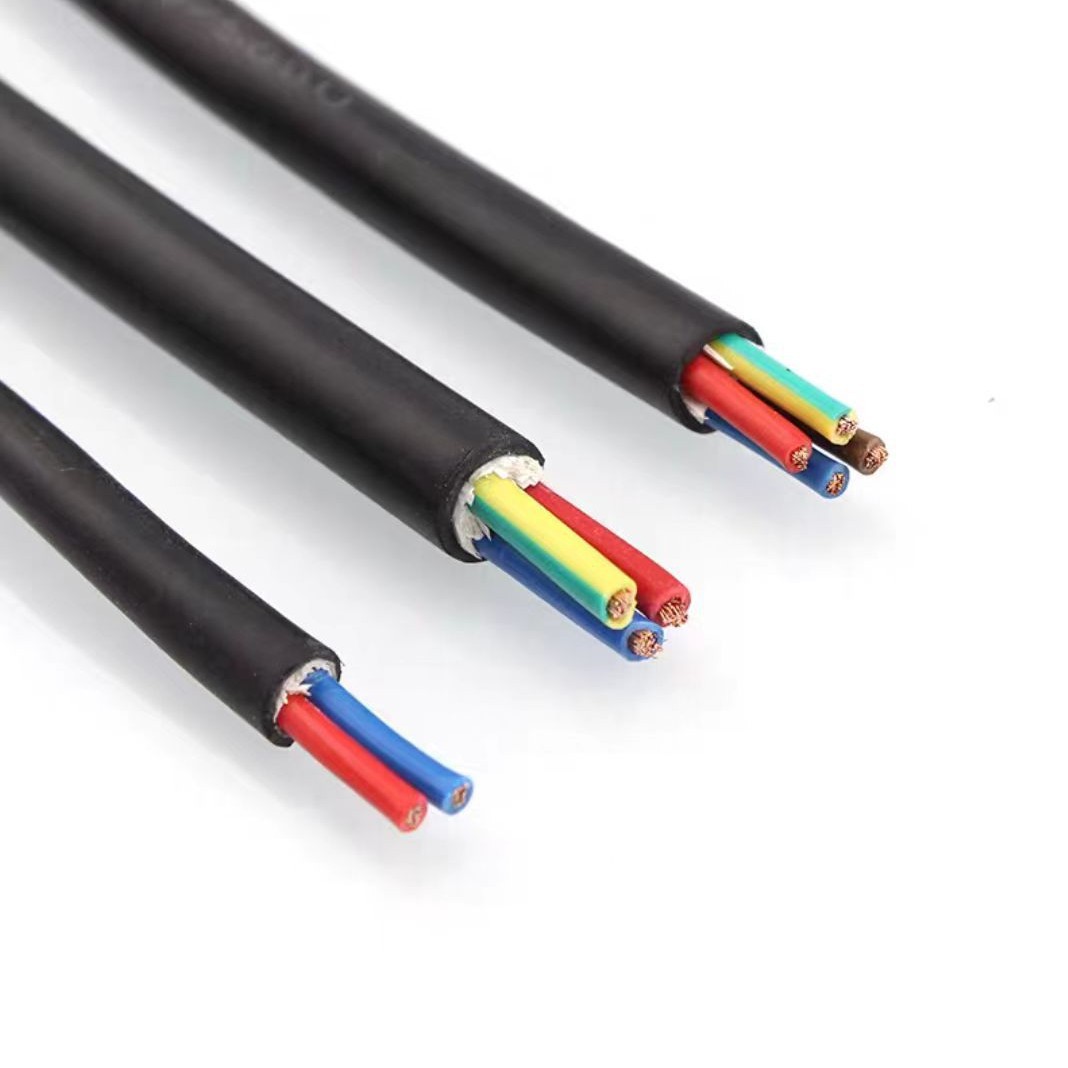 UL2464 RVV纯铜AVVR2芯3芯4芯多芯电源信号控制护套线30*0.08导体