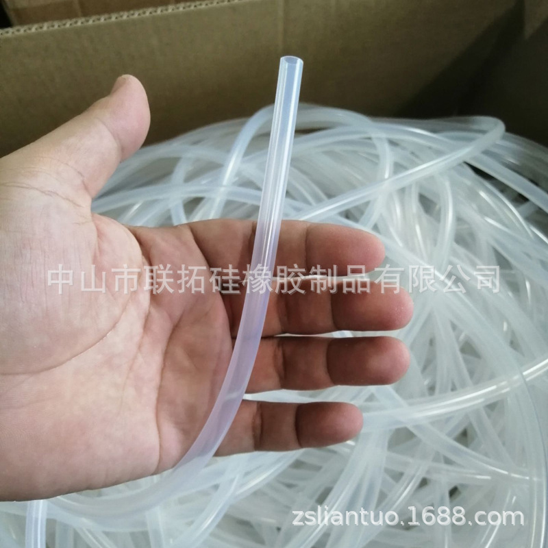 透明硅胶管6*8mm内径6外径8硅胶软管套管食品级 硅胶导气管可裁切