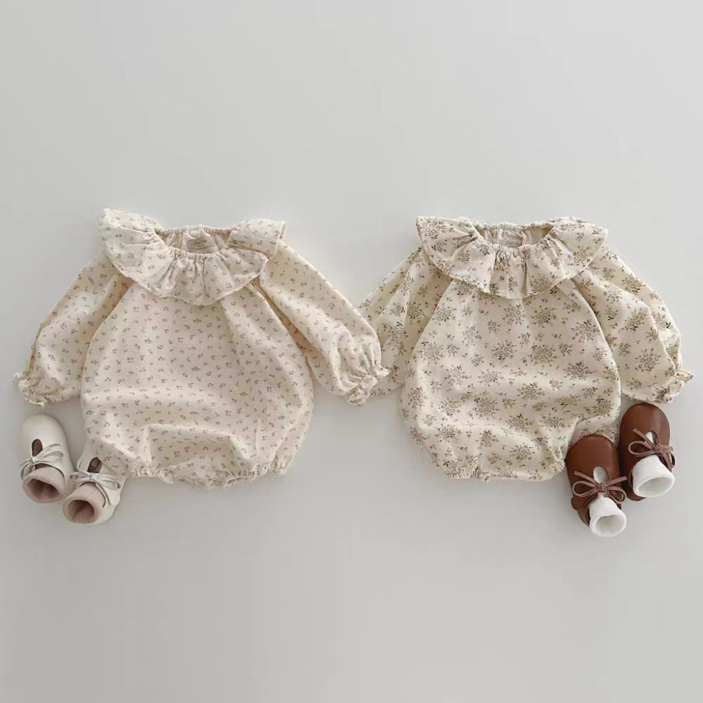 Ins versión coreana de la nueva mujer bebé flor triturada collar de lótus algodón unido triángulo bolsa de abrigo de primavera y otoño 100 días de luna llena