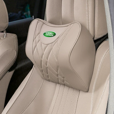 Car roof lining Velar Headrest and Lumbar Support - 1-land-rover-headrest-off-white