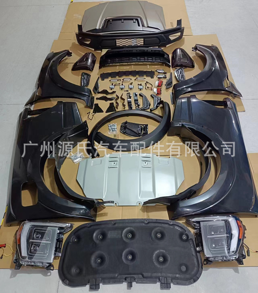Modified Body Kit Suitable for 2012-2021 Ranger to Convert to 2022 F150 Raptor