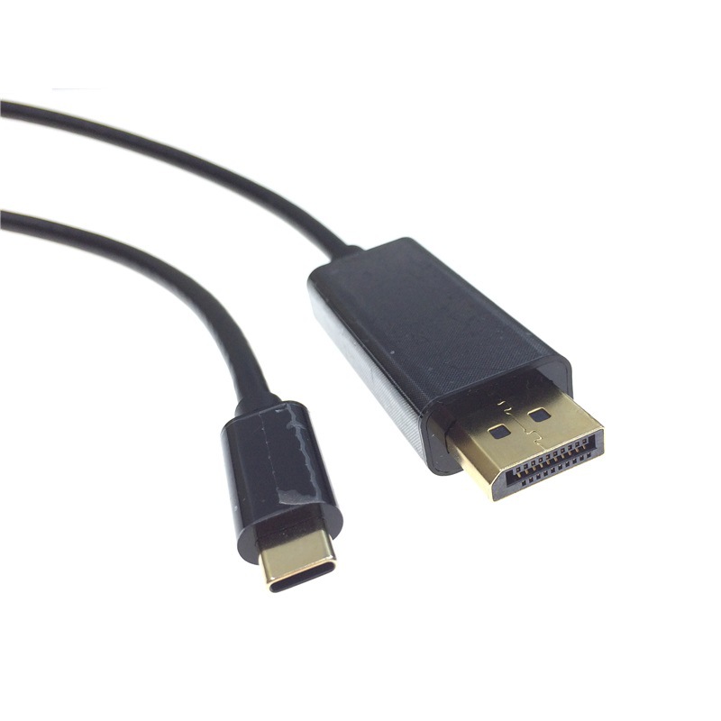 笔记本电脑type-c转DP转换线USB-C转大displayport高清线4K显示屏