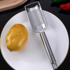 Stainless steel garlic grinder, household garlic mincer, potato masher, ginger grater, minced garlic tool, kitchen utensil