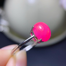 �Ɍ�ֱ�N�r�П��u�ŲʷۚW����ָ��ʯ7*9mmS925�y�����Ƕ�׽�ɫ