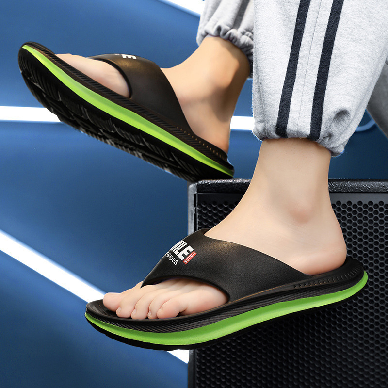 Flip-flops Men's Summer Outer Wear Non-slip Wear-resistant Vietnamese Flip-flops Soft Bottom Sports Casual Beach Sandals for Couple Flip-flops Men's Summer Outer Wear Non-slip Wear-resistant Vietnamese Flip-flops Soft Bottom Sports Casual Beach Sandals for Couple
