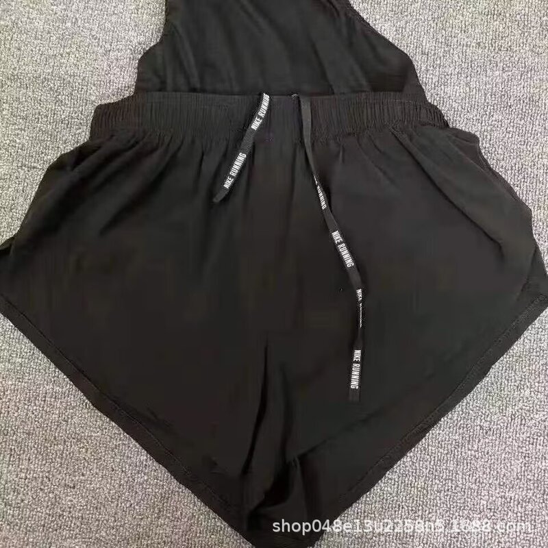Summer Fitness Running Training Track and Field Shorts Quick-drying Breathable Men's and Women's Sports Pants Stretch Double Lined Three-point Pants Summer Fitness Running Training Track and Field Shorts Quick-drying Breathable Men's and Women's Sports Pants Stretch Double Lined Three-point Pants