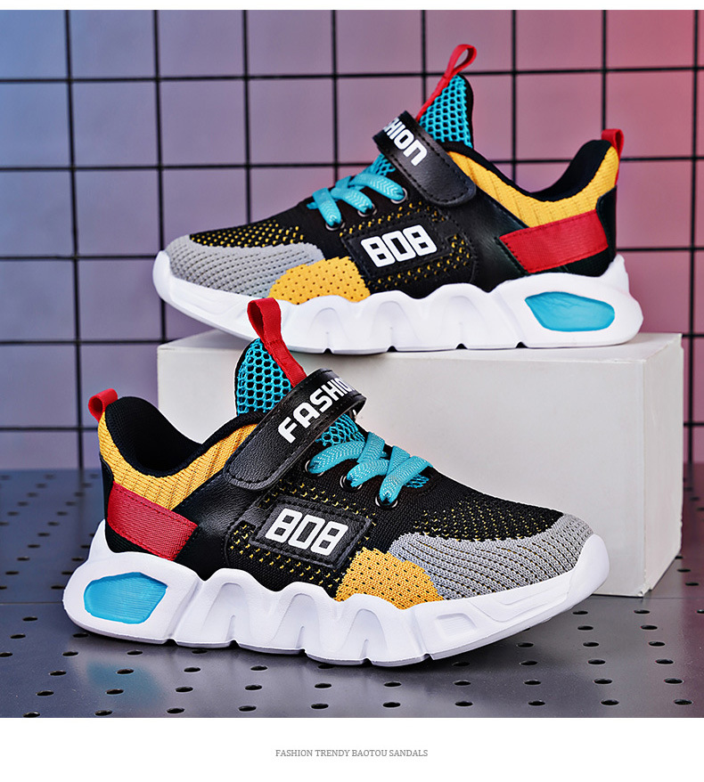 Scarpe da ginnastica per ragazzi traspiranti sneakers estive_voghion.com