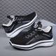 Running shoes men's soft bottom sneaker summer ultra-light flying woven breathable casual shoes men's lightweight running shoes men's shoes