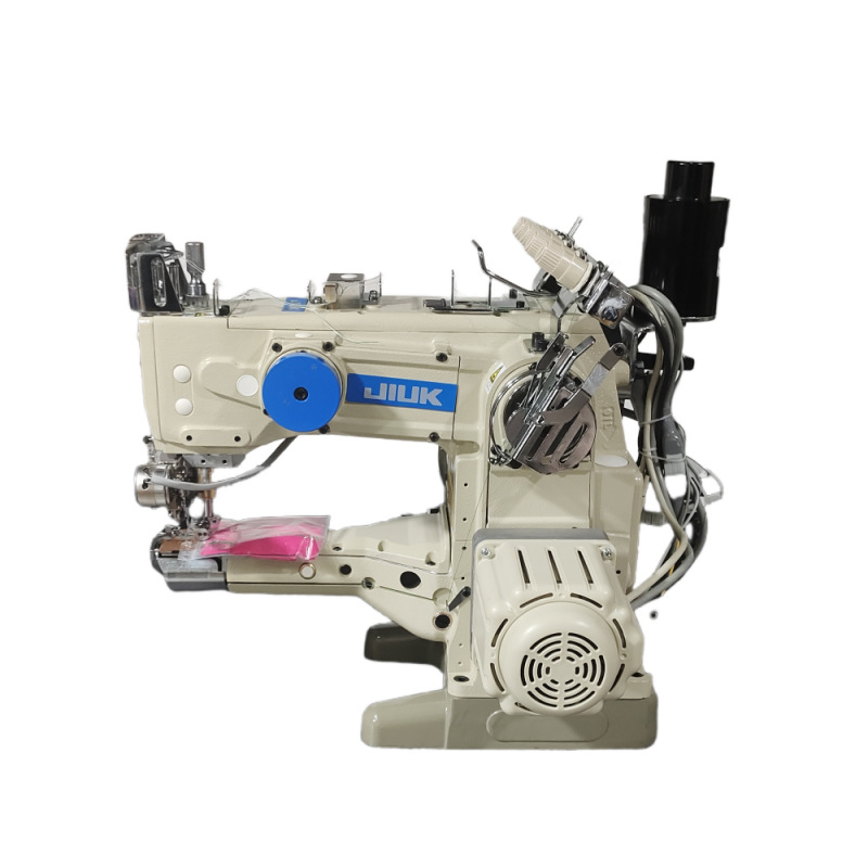 Fábrica al por mayor 1500 estiramiento máquina de coser recta cerdo boca estiramiento máquina de coser grande y brazo extendido Bull Head coche industrial máquina de coser