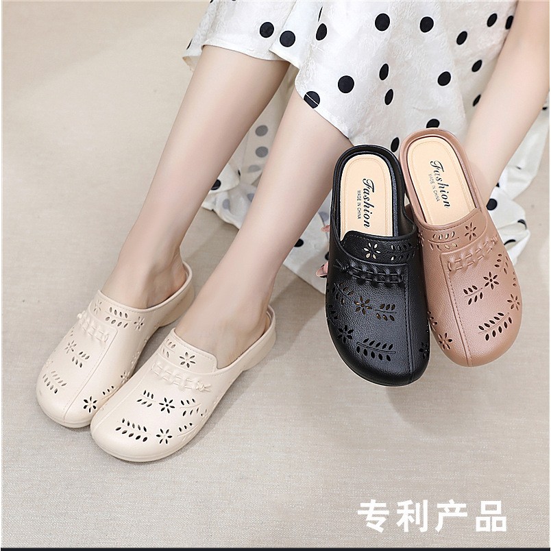 2026 Trending Slip-On Women's Shoes for Export, Non-Slip, Fashionable, Versatile, Half-Covered Women's Slippers, Wholesale from Manufacturer