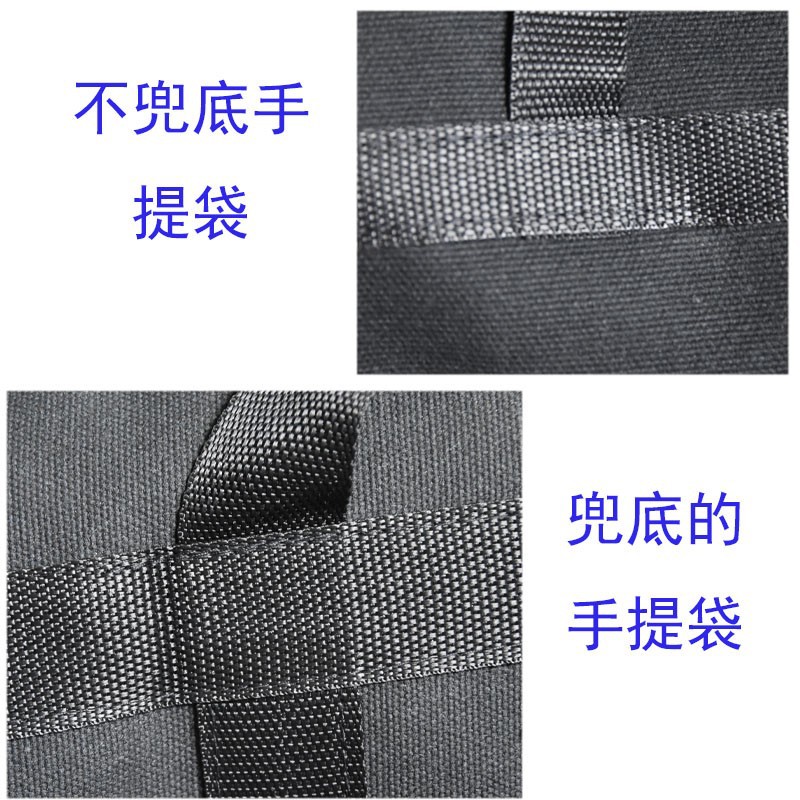 加厚黑色帆布收納包工具包包裝袋帆布兜帆布袋隨車工具兜收納兜