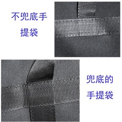 加厚黑色帆布收納包工具包包裝袋帆布兜帆布袋隨車工具兜收納兜