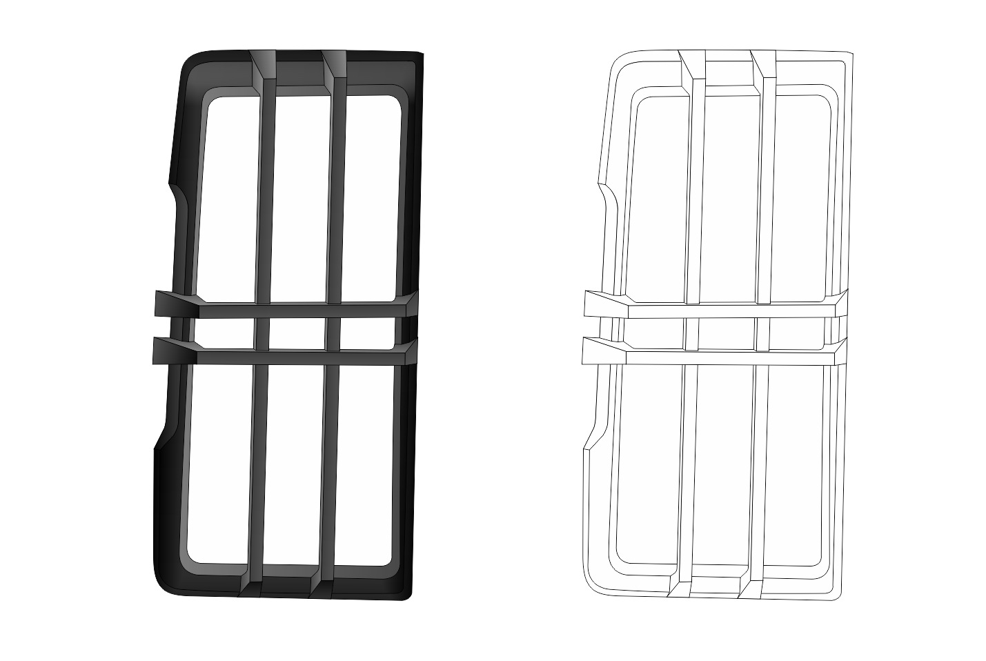 Suitable for 26 models of Haval H10: rearview mirror handle, door bowl, air vent, lamp cover, protective trim, and interior trim