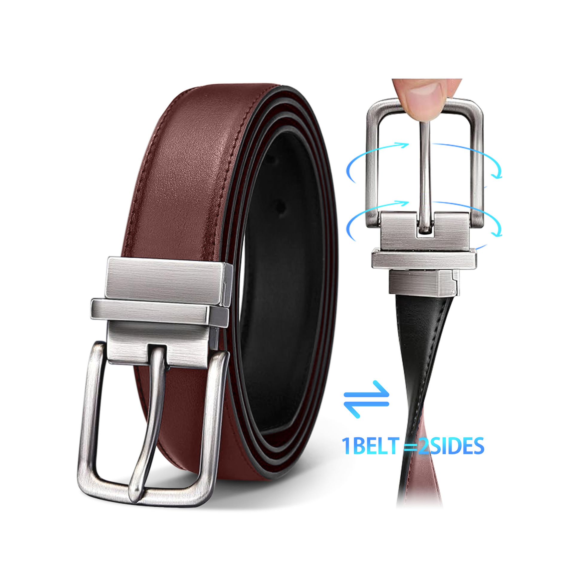 Transfronterizos Amazon retro aguja hebilla cinturón de cabeza de moda simple cinturón de tela cinturón de nylon hombre