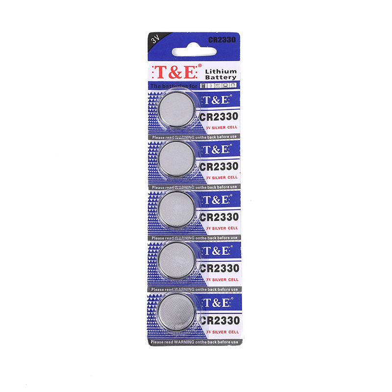 CR2330 T & E (ordered in multiples of 5)