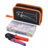 6-4A red and blue crimping pliers + 1250 VE terminals + tool kit