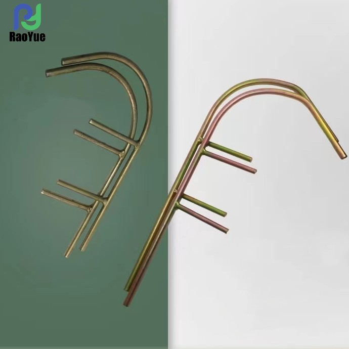 久保田收割机488/588左右茎导杆压草杆导流杆5H401-61660/61670