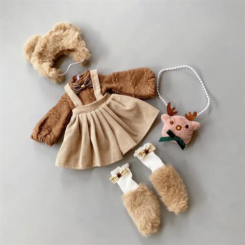 30 cm doll 6-piece BJD girl's ghost mother dress-up set princess figure costume doll outfit