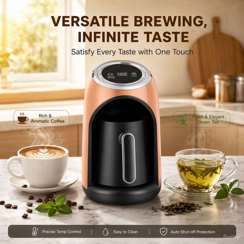 600ml Coffee Machine for Home and Office Use, High-Temperature Resistant Hot Water Kettle, Coffee and Tea Maker, Milk Warmer 600ml Coffee Machine for Home and Office Use, High-Temperature Resistant Hot Water Kettle, Coffee and Tea Maker, Milk Warmer