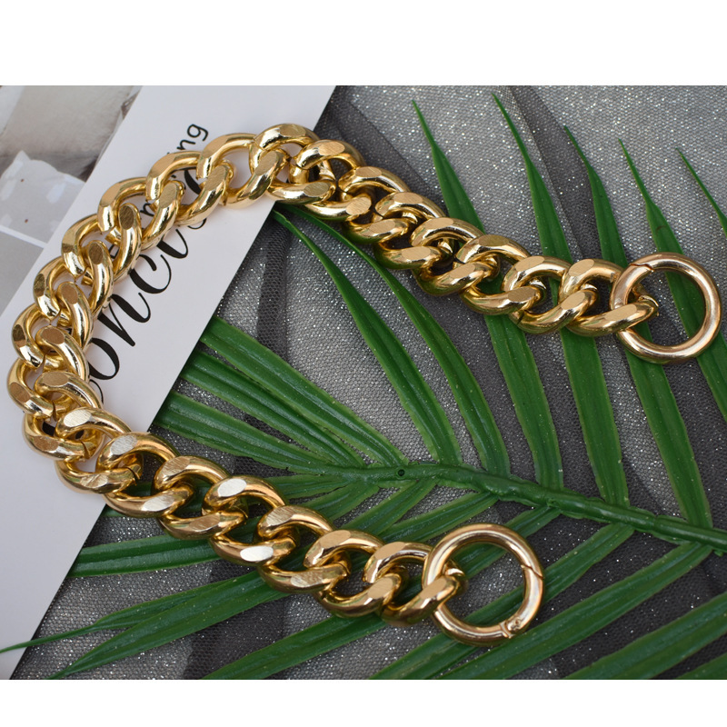 Bag Chain Bag Accessories Type 1 Piece Aluminum Solid Color Bag Chain