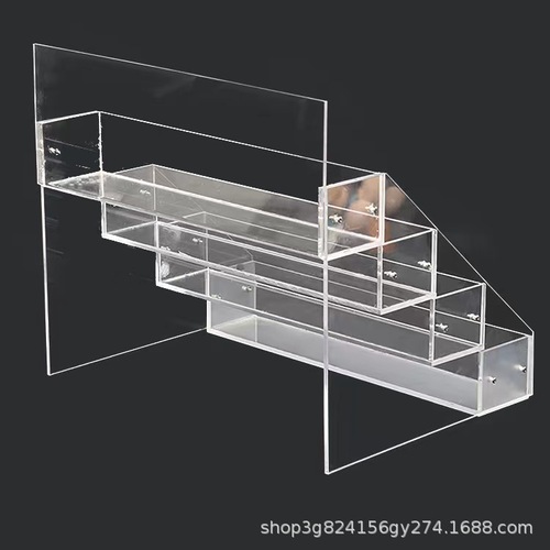 Acrylic Multi-layer Storage Rack, Cosmetic Nail Polish Multi-step Display Stand, Decorative Accessory Shelf, Direct Manufacturer Sale