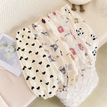 童装女童2025夏装新款儿童洋气修身长裤卡通可爱宝宝弹力休闲裤