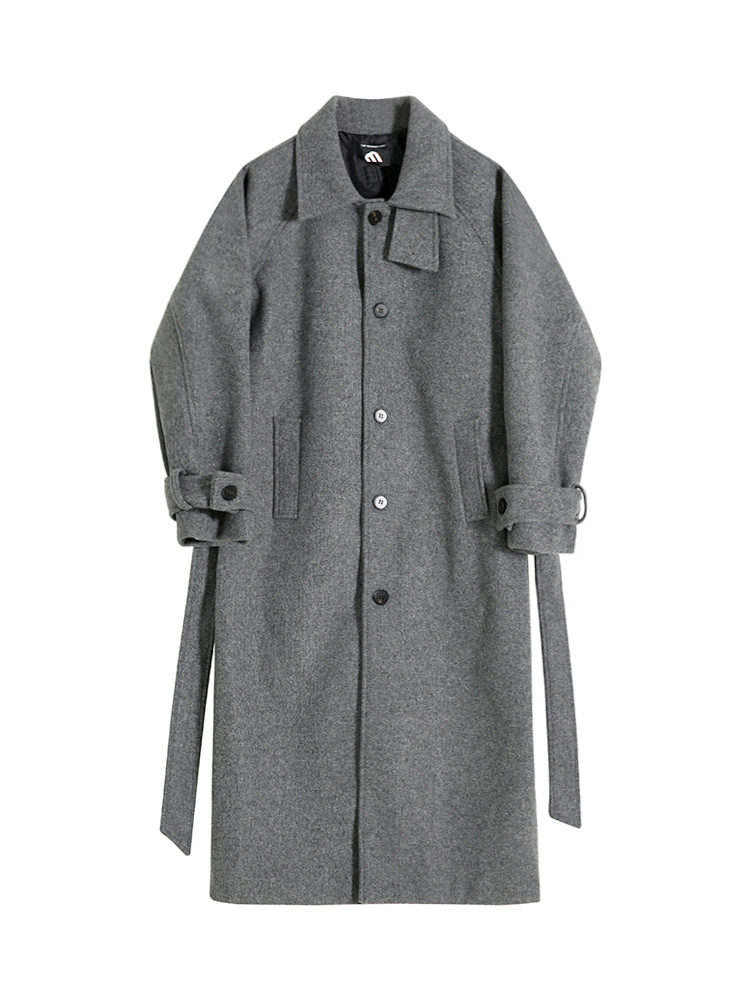 MYQ高級感毛ですね。コート男秋冬は膝を厚くしてコートします。