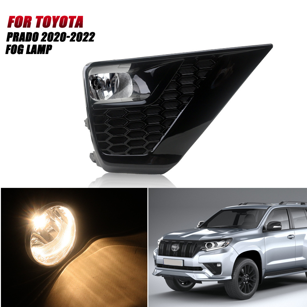 Aplicable a TOYOTA 21 / 22 nuevo conjunto de luces de niebla delanteras Prado /霸道, luces de conducción, luces de barra delantera