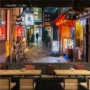 日本3d立体夜景日式壁纸