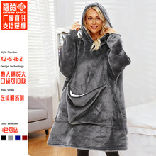 �羳hoodieblanket˯�۶������m�q�Ҿӷ�����˯̺���¿��⴩��H