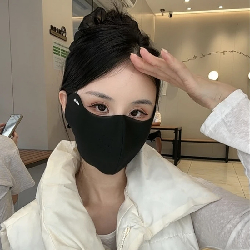 抖音爆款秋冬保暖口罩男女通用防寒3d立体显脸瘦开车骑行防风面罩|undefined