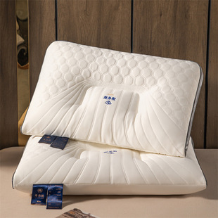 Thai Latex Pillow Adult Pillow Home Single Gift Cervical Spine Pillow Sleep Aid Pillow Core One Pair Wholesale
