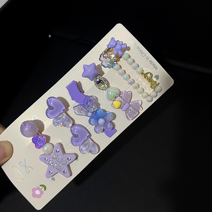 A6#浅紫五角星(5件套)