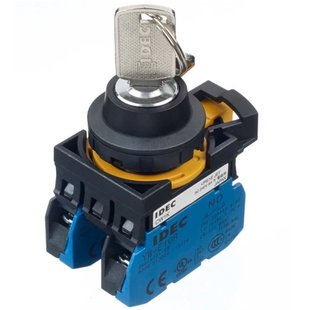 IdEc with KEy TypE Rotary Switch CW1k-YW-E10r ThrEE-position REsEt SElEction Knob