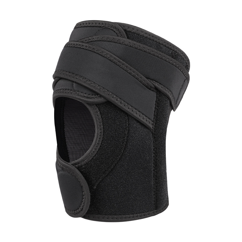 Verano nuevo estilo rodilleras menisco hombres y mujeres rodilla correr cuerda de saltar protección deportiva antideslizante equipo de protección japonés