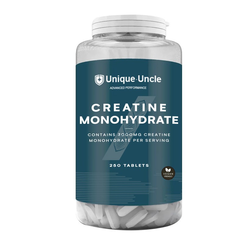 Unique uncle creatine monohydrate tablets (250 capsules)