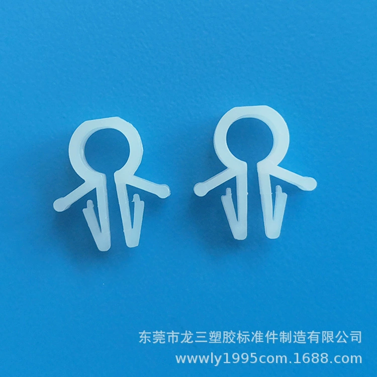 Longs3 поставляет OCC-6PCB пластину круглой проволоки держец белый нейлон пряжка позиционирование проволоки карта