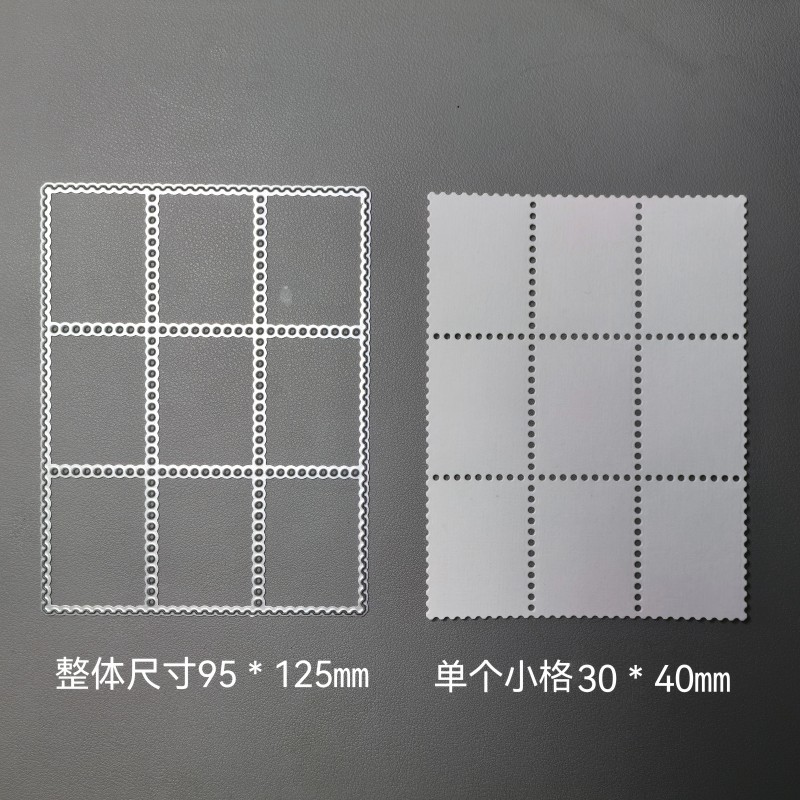 Jiugongge stamp cutting knife mold lmj001 a5 embossing machine adaptation