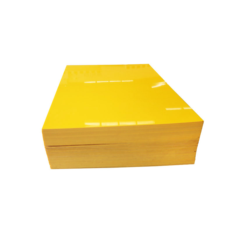 PE sheet high density HDPE sheet self-lubricating engineering PE sheet plastic backing plate wear-resistant white PE sheet